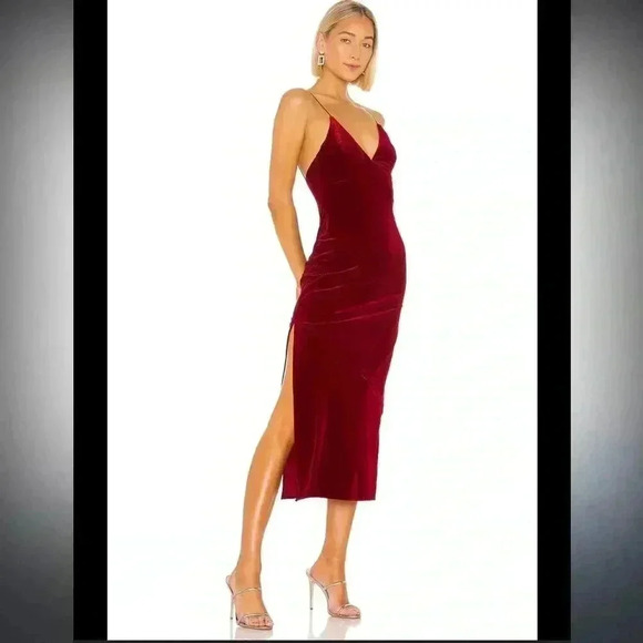 Lovers + Friends Dresses & Skirts - Lovers + Friends Rebel Slip in Ruby Red. XS